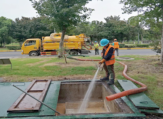 道真化油池清理