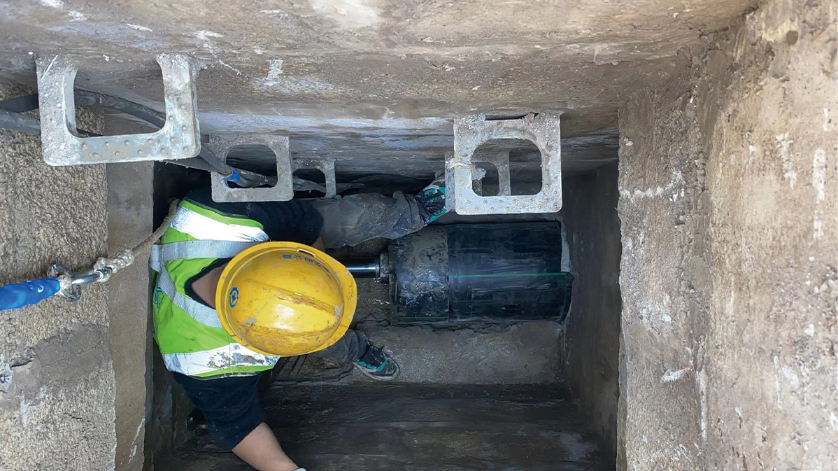 道真HDPE短管内衬法